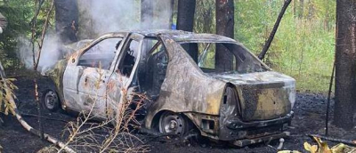 Два человека погибли в загоревшемся автомобиле в Демянском районе