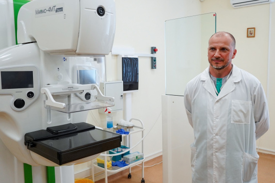 В Новгородском онкодиспансере начал работать новый маммограф