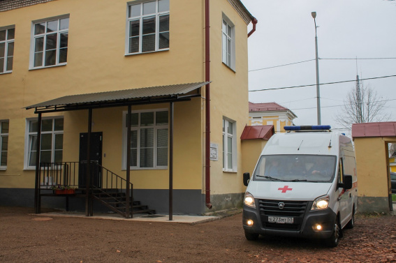 Крестецкий пост Новгородской станции скорой медицинской помощи переехал в новое помещение