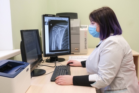 В травмпункте Великого Новгорода установили новый рентген-аппарат