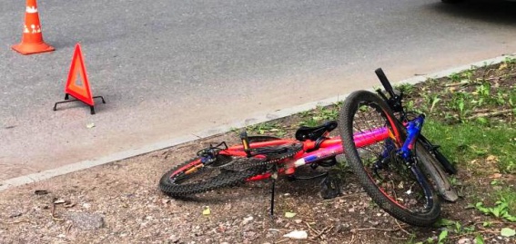 В Великом Новгороде сбили 10-летнего велосипедиста