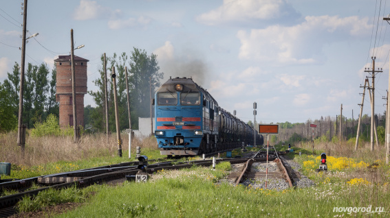 В Новгородской области в октябре погрузка на железной дороге снизилась