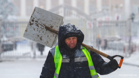 В Новгородской области ожидается метель и сильный снегопад