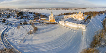 Панорама: Хутынский монастырь