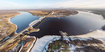 Панорама: Волхов-Мост