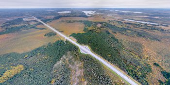 Панорама: Автомагистраль М11, пятый этап, обход Вышнего Волочка