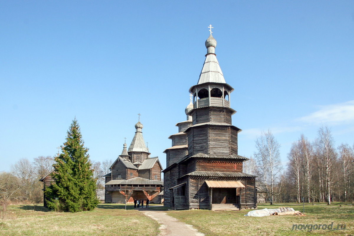 Никольская церковь из деревни Высокий Остров Окуловского района